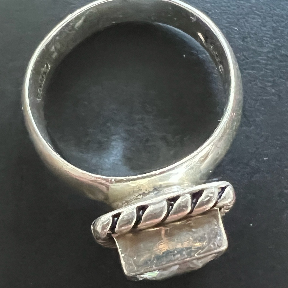 Silpada silver ring size 7 - Picture 4 of 5